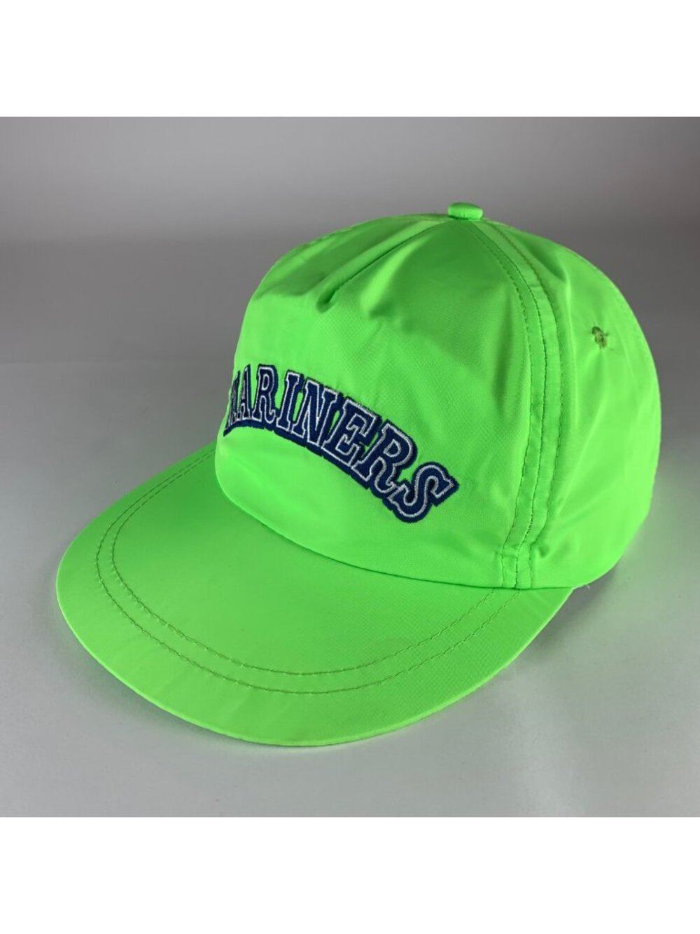 Seattle Mariners MLB Retro Neon Green Key Bank SGA Snapback Hat